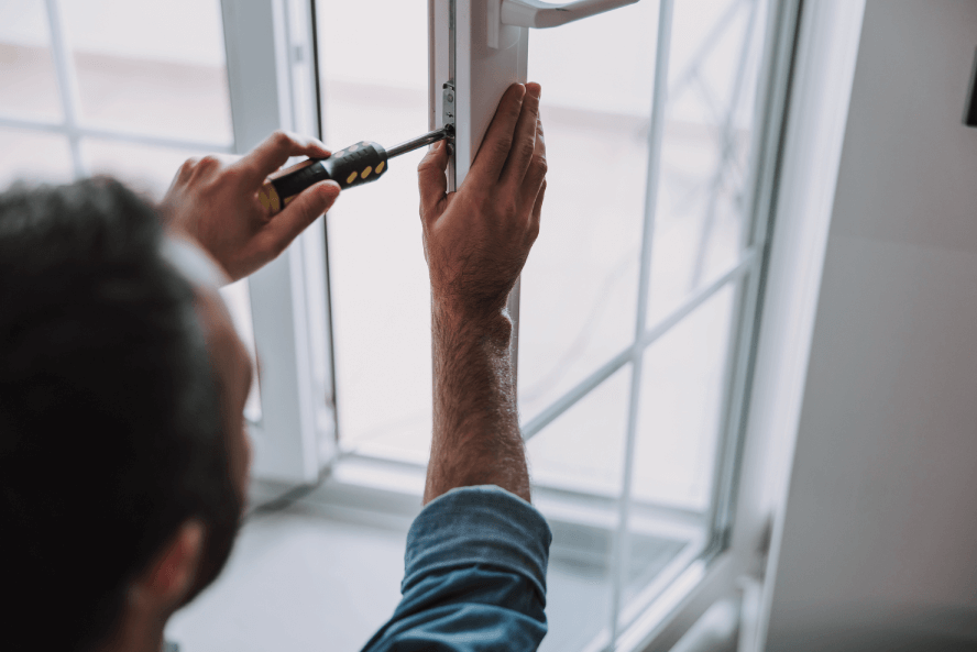 repairing door