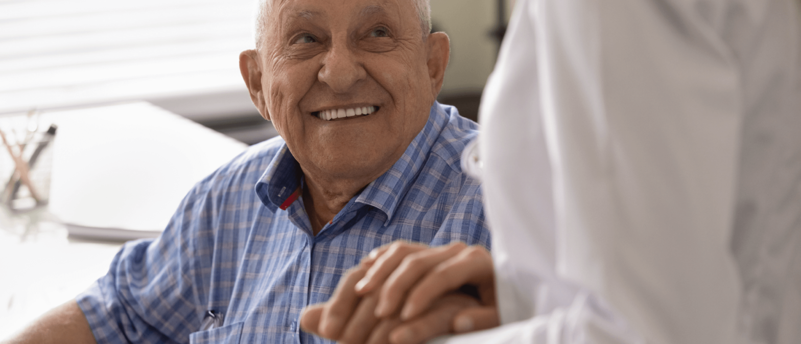 Nurse with senior