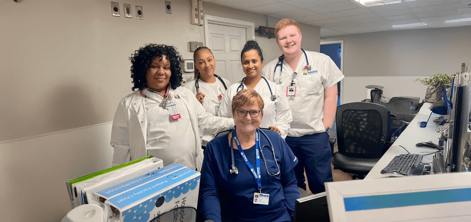 Five Dawn Career Institute Nursing members